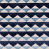 Schumacher Fabric Ridge Line Velvet Slate Blue 81820 David Kaihoi 2.75" - My Fabric Connection -
