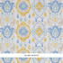 Schumacher Wallcovering Elizia Ikat Sky & Ochre 5010711 Wallcovering Paper UNITED STATES OF AMERICA </p><p>Repeat: H: HORZ. 27" (69CM), V: VERT. 14 1/4" (36CM) 54 - My Fabric Connection -