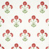 Schumacher Wallcovering Saranda Flower Cardinal 5012410 Wallcovering Paper UNITED STATES OF AMERICA </p><p>Repeat: H: HORZ. 27" (69CM), V: VERT. 28 4/5" (73CM) 27 - My Fabric Connection -
