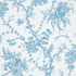 Schumacher Wallcovering San Cristobal Toile Peacock 5010620 Wallcovering Paper UNITED STATES OF AMERICA </p><p>Repeat: H: HORZ. 27" (69CM), V: VERT. 30 3/5" (78CM) 27.5 - My Fabric Connection -