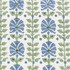 Stout Fabric Varlet 2 Spring COMFORTABLE LIVING HAZE/NAVY 60%LIN 40%COT INDIA Horizontal: 3.375 and Vertical: 2.375 52 in - My Fabric Connection -