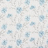 Darling Blooms Bluejay by Carole Designer Fabric Bluebell 52% Cotton, 48% Polyester India 15,000 Wyzenbeek Double Rubs 9 1/4" , 26 3/8" H HD 52.75" - Swanky Fabrics -