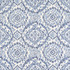 Carole Fabric Popular Belief Coastal Bluebell 36% Polyester, 26% Cotton, 22% Viscose, 16% Linen China 13 1/2" V, 13 1/2" H 56" - My Fabric Connection -