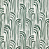 Carole Fabric Water Works Emerald Evergreen Base: 100% Cotton, Embr: 73% Cotton, 27% Polyester India 15 3/8" V, 16 1/2" H 50.375" - My Fabric Connection -