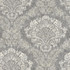 Carole Fabric Maryland Avenue Grey Moonstone 100% Cotton-Soil Repellent Usa 26 3/4" V, 27 3/4" H HD 56.5" - My Fabric Connection -