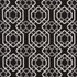 Bella-Dura Fabric Alexandria Black-White  100% BELLA DURA POLYOLEFIN USA 70000 H: 6.875'' V: 6.75'' 55''  - My Fabric Connection -