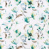 Carole Fabric Perching Bird Mist VIBRANCE 100% Cotton Spain Passes 30,000 Double Rubs Wyzenbeek Horizontal: 27" and Vertical: 27" 54" - My Fabric Connection -