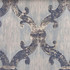 Europatex Fabric Dazzle Damask Blue Gold Dazzle 100% Polyester 118.00 inches - My Fabric Connection -