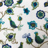Europatex Fabric Ingrid Fuchsia Bird Cage 100% Polyester 23.62" H, 24.41" V 57.00 inches - My Fabric Connection -