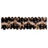 Europatex Fabric 04007 - Black Portofino 50% Viscose 50% Cotton China See Sample Horizontal: N/A and Vertical: N/A 0.63 inches  - My Fabric Connection -