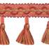 Europatex Fabric 05000 Coral Portofino 50% Viscose, 50% Cotton 2.25 inches - My Fabric Connection -