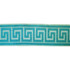Europatex Fabric Greek Key - Ice Blue Tapes Decor 100% Polyester China See Sample Horizontal: N/A and Vertical: N/A 2.50 inches  - My Fabric Connection -