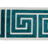 Europatex Fabric Labyrinth - Aqua Labyrinth 100% Polyester China See Sample Horizontal: N/A and Vertical: N/A 7.00 inches  - My Fabric Connection -