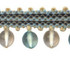 Europatex Fabric Palazzo Blue Carnivale 88% Acrylic, 12% Polyester 1.00 inches - My Fabric Connection -