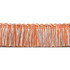 Europatex Fabric Pergola - Brushed Fringe - Coral Pergola 100% Solution Dyed Acrylic China See Sample Horizontal: N/A and Vertical: N/A 1.50 inches  - My Fabric Connection -