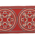 Europatex Fabric Sion Cranberry Tapes Galore 100% Polyester 3.625" 3.55 inches - My Fabric Connection -