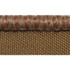 Europatex Fabric Tamba Rust Tribal Delicates 30% Cotton, 25% Abaca, 25% Linen, 20% Jute 0.25 inches - My Fabric Connection -