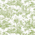 Anna French Fabric Antilles Toile Green AF15172 Fabric 100% Cotton ITALY 10000 </p><p>Repeat: V: 44.5 54 - My Fabric Connection -
