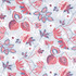 Anna French Fabric Indienne Hazel Red and Blue AF15115 Fabric 100% Linen UNITED KINGDOM - </p><p>Repeat: V: 24 54 - My Fabric Connection -