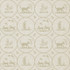Thibaut Wallpaper Dooley Beige T14350 Wallpaper Wallpaper UNITED STATES - </p><p>Repeat: V: 13.5 27 - My Fabric Connection -