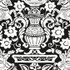 Thibaut Wallpaper Galway Black T14365 Wallpaper Wallpaper UNITED STATES - </p><p>Repeat: V: 36 27 - My Fabric Connection -