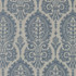 Thibaut Fabric Sir Thomas Embroidery Slate Blue W772571 Fabric 51% Linen, 49% Viscose INDIA - </p><p>Repeat: V: 23 52 - My Fabric Connection -