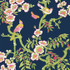 Thibaut Wallpaper Yukio Navy and Pink T20846 Wallpaper Wallpaper UNITED STATES - </p><p>Repeat: V: 36 27 - My Fabric Connection -