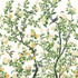 Thibaut Wallpaper Jardin Bloom Mural 3 Panel Set White TM13666 Wallpaper Non Woven Wallpaper 3 Panel Set UNITED STATES - </p><p>Repeat: V: - 81 - My Fabric Connection -