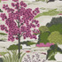Thibaut Wallpaper Daintree Fuchsia T85042 Wallpaper Wallpaper U.S.A. - </p><p>Repeat: V: 36 27 - My Fabric Connection -