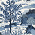 Thibaut Wallpaper Daintree Blue on White T85044 Wallpaper Wallpaper U.S.A. - </p><p>Repeat: V: 36 27 - My Fabric Connection -