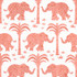 Thibaut Fabric Elephant Velvet Coral W716203 Fabric 100% Cotton INDIA 30000 </p><p>Repeat: V: 21.5 53 - My Fabric Connection -
