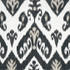 Thibaut Fabric Indies Ikat Black F916250 Fabric 60% Linen, 30% Cot, 10% Nylon UNITED KINGDOM 20000 </p><p>Repeat: V: 27.5 54 - My Fabric Connection -