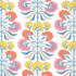 Thibaut Fabric Tybee Tree Coral and Yellow F916212 Fabric 100% Linen U.S.A. 20000 </p><p>Repeat: V: 14.5 54 - My Fabric Connection -