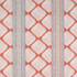 Thibaut Fabric Austin Coral and Spa Blue F913248 Fabric 100% Linen ITALY 10000 </p><p>Repeat: V: - 54 - My Fabric Connection -