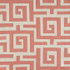 Thibaut Fabric Tulum Applique Coral on Natural W713223 Fabric 61% Linen, 38% Wool, 1% Viscose INDIA - </p><p>Repeat: V: - 52 - My Fabric Connection -