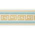 Thibaut Fabric Avenue Tape Mist and Sunshine E12111 Fabric 52% Cotton, 48% Spun Poly INDIA - </p><p>Repeat: V: 3.75 4 - My Fabric Connection -