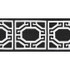 Thibaut Fabric Gate Applique Tape Onyx E12010 Fabric 80% Linen, 20% Polyester INDIA - </p><p>Repeat: V: 4.12 3.87 - My Fabric Connection -