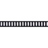 Thibaut Fabric Dash Tape White on Onyx E12134 Fabric 90% Cotton, 10% Polyester INDIA - </p><p>Repeat: V: 0.5 1 - My Fabric Connection -