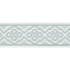 Thibaut Fabric Belinda Tape Mist E12190 Fabric 54% Cotton, 36% Linen, 10% Spun Poly INDIA - </p><p>Repeat: V: 2.5 2.875 - My Fabric Connection -