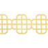 Thibaut Fabric Fret Applique Daffodil E12272 Fabric 100% Polyester INDIA - </p><p>Repeat: V: 3.25 3.5 - My Fabric Connection -
