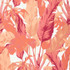 Thibaut Wallpaper Travelers Palm Pink and Coral T10130 Wallpaper Non Woven Wallpaper UNITED KINGDOM - </p><p>Repeat: V: 40 27 - My Fabric Connection -