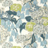 Anna French Wallpaper Laura Citrus and Blue AT23104 Wallpaper Non Woven Wallpaper UNITED STATES - </p><p>Repeat: V: 24 27 - My Fabric Connection -
