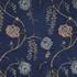 Carole Fabric At Its Finest Royal First Impressions Base: 100% Cotton Embr: 79% Cotton, 15% Viscose, 6% Poly India 30 1/2" V, 25 1/8" H 51" - My Fabric Connection -
