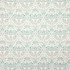 Carole Fabric In The Mirror Aqua Misty Glen 36% Polyester, 26% Cotton, 22% Viscose, 16% Linen China 18" V, 4 1/2" H HD 56 1/4"" - My Fabric Connection -