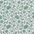 Carole Fabric Love Language Teal Misty Glen Base: 52% Polyester, 48% Cotton Embr: 100% Viscose India 18 7/8" V, 17" H 51"" - My Fabric Connection -