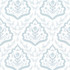 Aoc Wallcovering W7842 Floral Paisley 1 Moonstone Wallcovering 100%OTH USA </p><p>Repeat: H: 9.000, V: 13.500 27 in - My Fabric Connection -