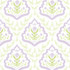 Aoc Wallcovering W7842 Floral Paisley 4 Lilac Wallcovering 100%OTH USA </p><p>Repeat: H: 9.000, V: 13.500 27 in - My Fabric Connection -