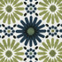 Norbar Fabric Prudy Lagoon SOLEIL 100% SOLUTION DYED ACRYLIC CHINA 9 3/4"V 10"H 54 - My Fabric Connection -