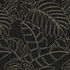 TOMMY BAHAMA Fabric Monstera Emb. Ebony 880182 - Base 55% cotton, 45% polyester / Emb. 50% rayon, 50% linen India 51000 Horizontal: 13.5 and Vertical: 15.5 55 - My Fabric Connection -