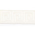 Europatex Fabric Hellenic Key Jacquard Tape Pearl Hellenic 62% Fibranne, 38% Rayon 2.00 inches - My Fabric Connection - Europatex Fabric Hellenic Key Jacquard Tape Pearl Hellenic 62% Fibranne, 38% Rayon 2.00 inches - My Fabric Connection -